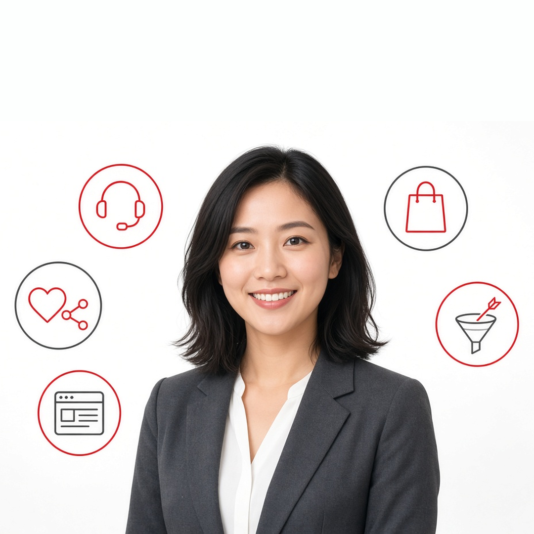 AI Digital Human capabilities: customer service, social media, website and sales